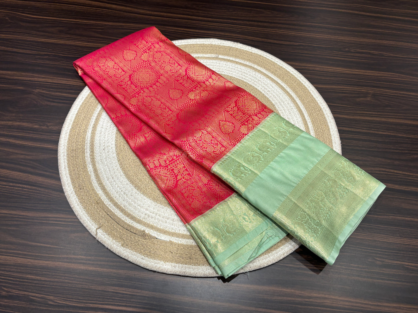 Semi Kanchipuram silk