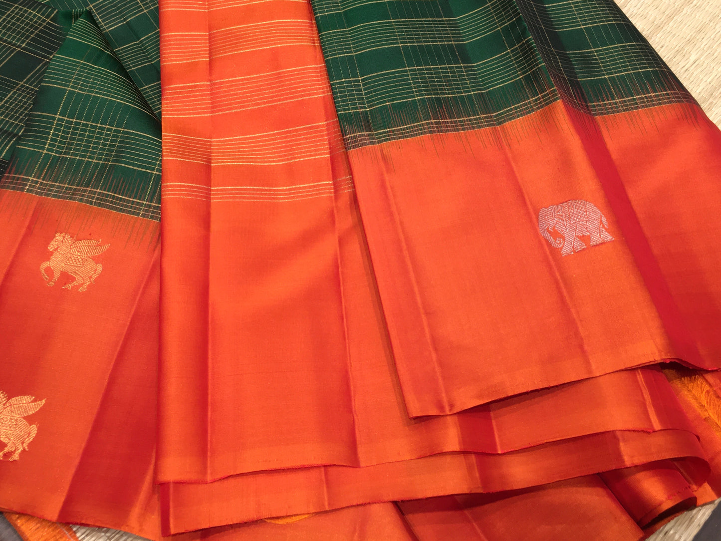 Pure Kanchipuram silk