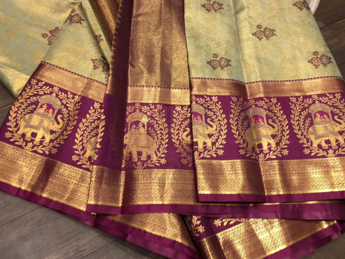 Semi Kanchipuram Tissue