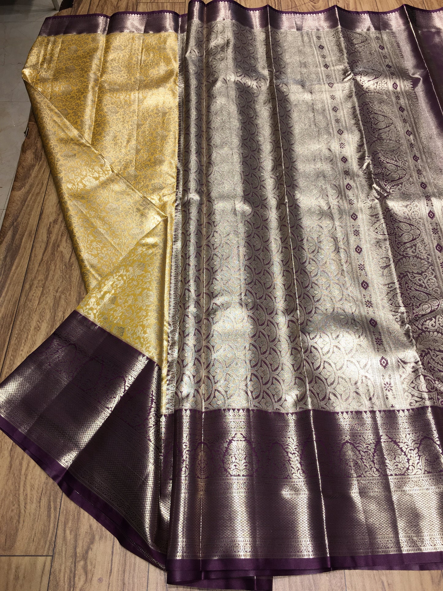 Semi Kanchipuram tissue