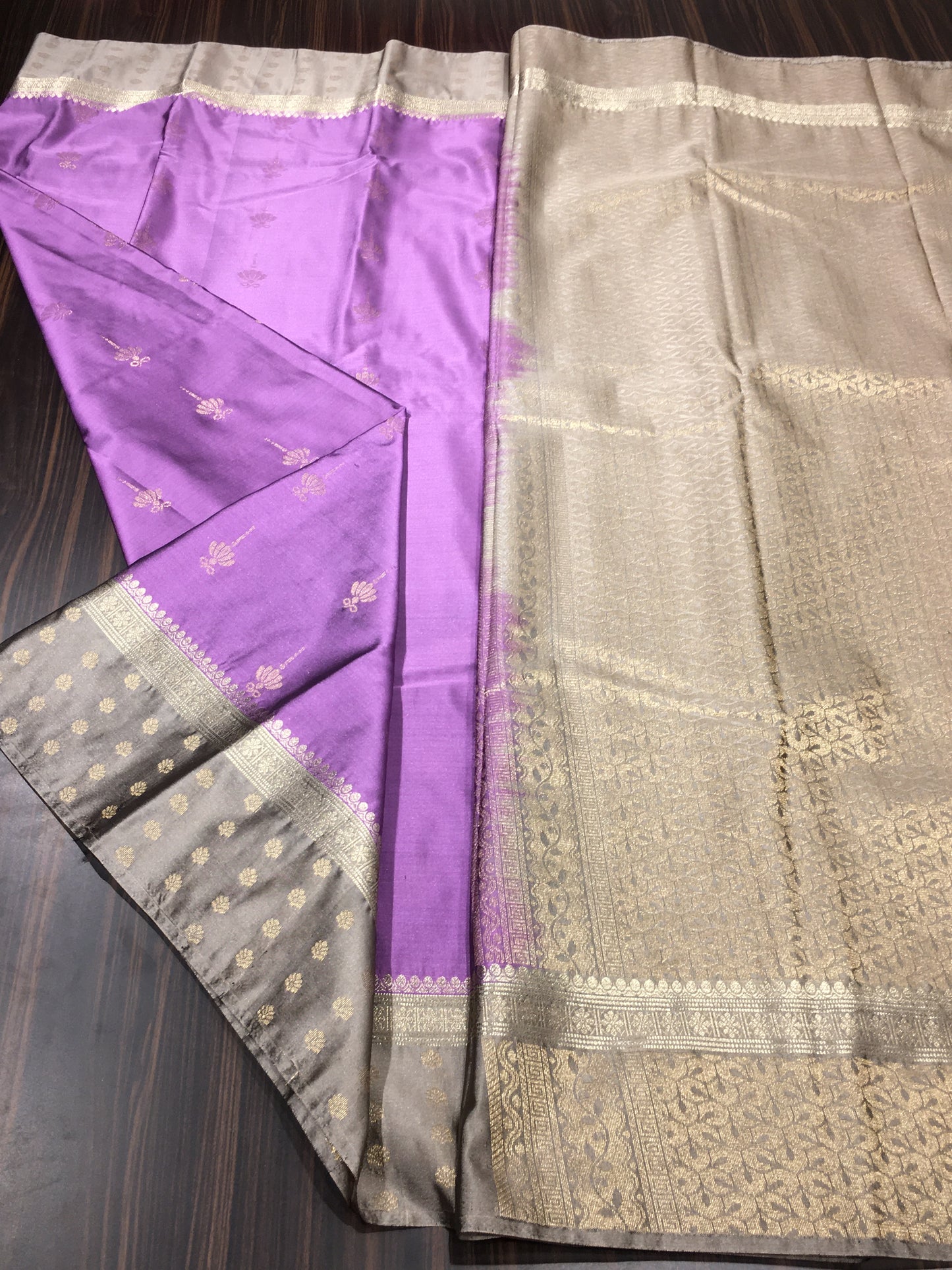 Semi Kanchipuram silk