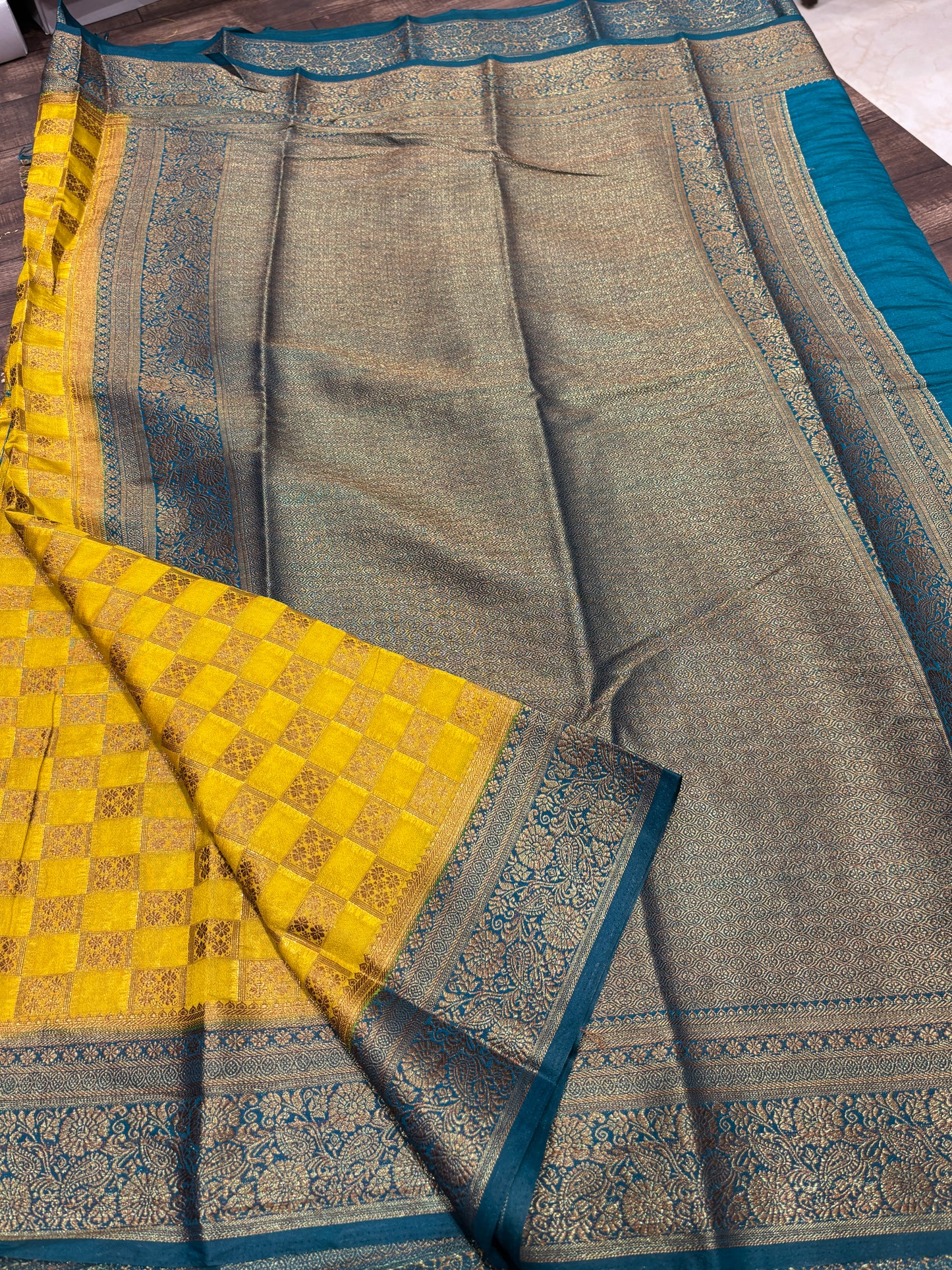 Raw silk saree