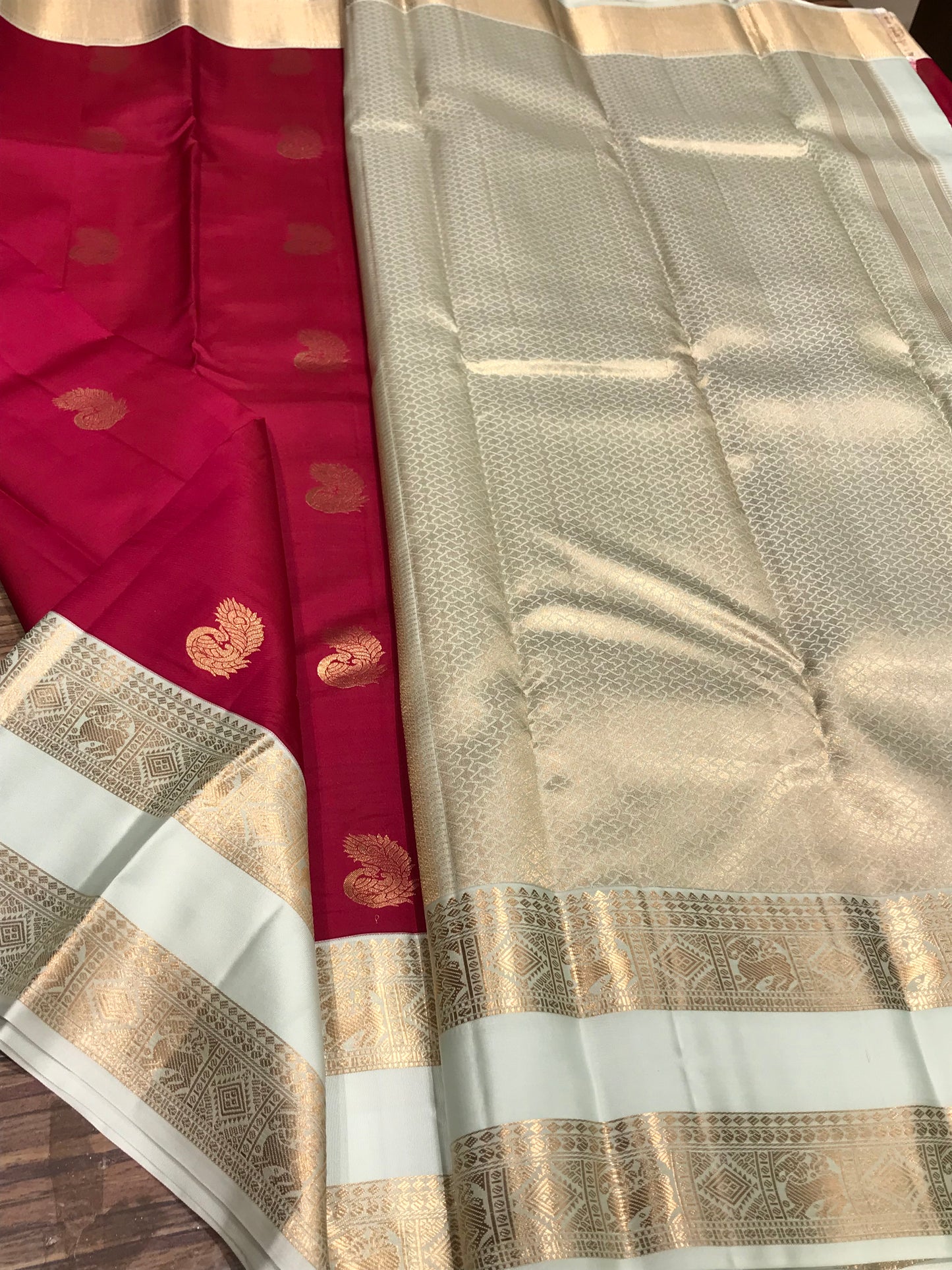 Pure Kanchipuram silk
