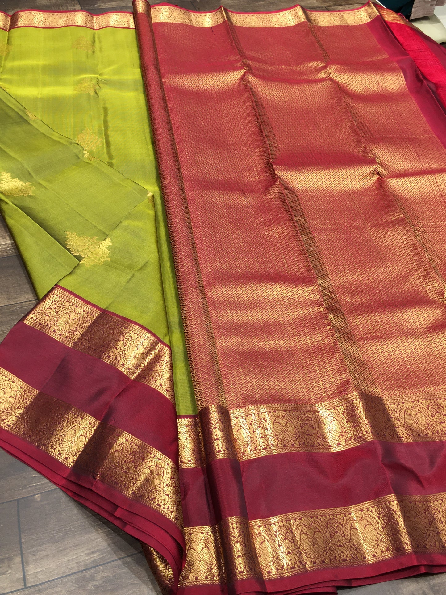 Pure Kanchipuram silk