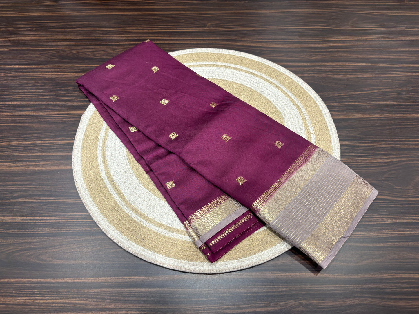 Semi Mysore crape