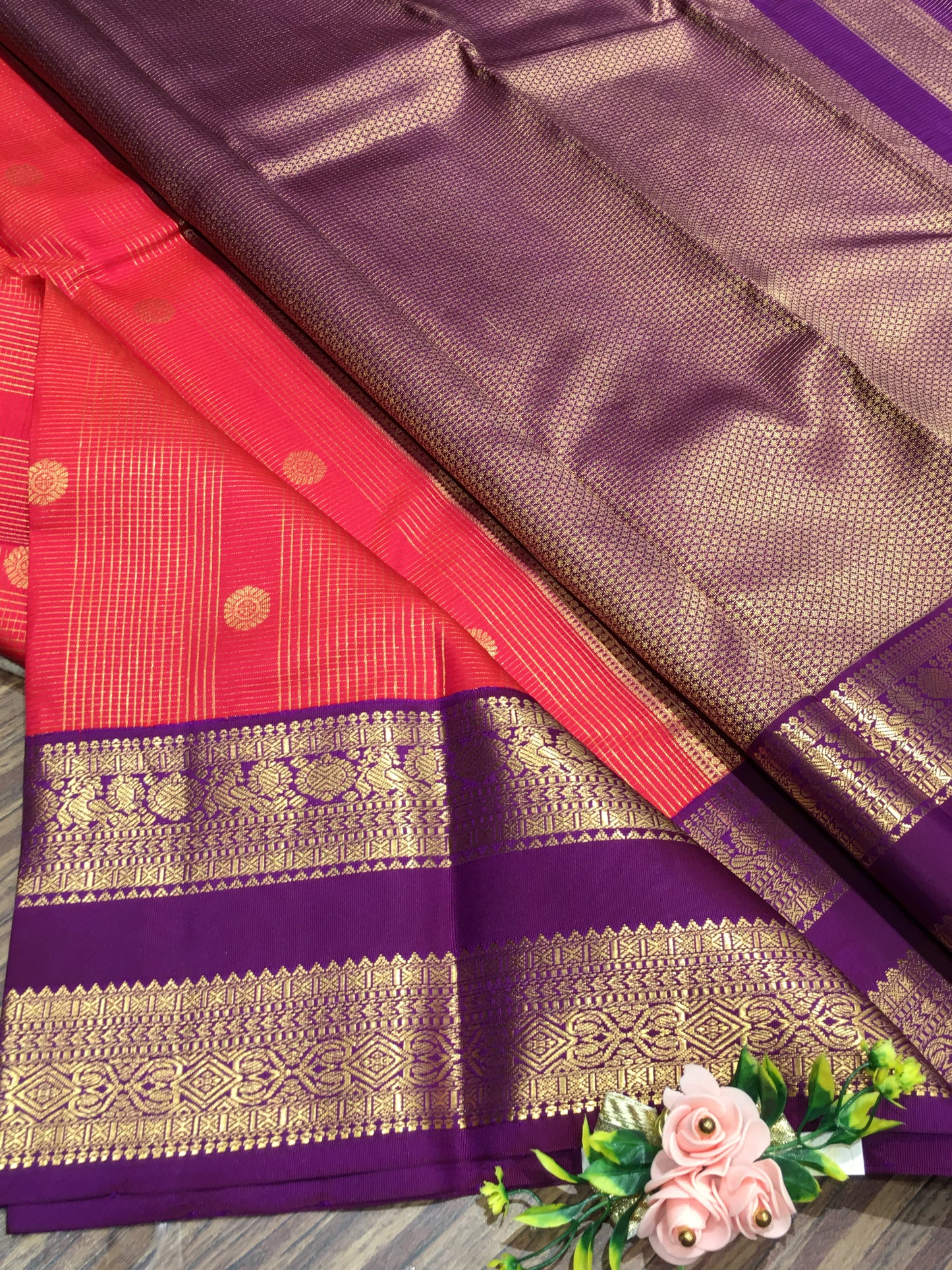 Pure Kanchipuram silk