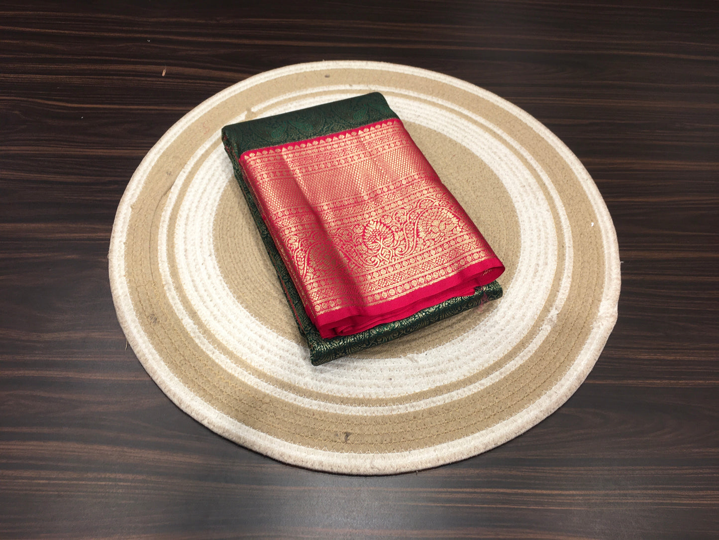 Semi Kanchipuram silk