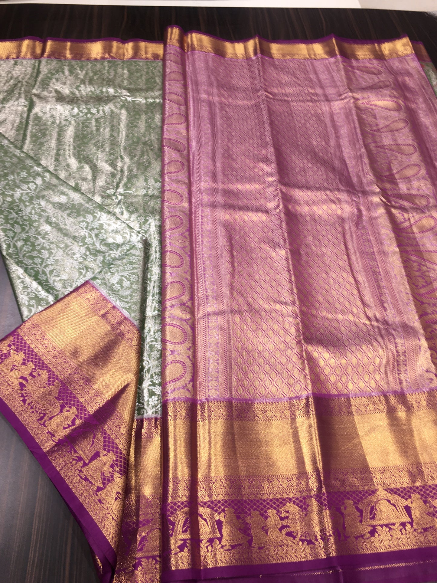 Semi Kanchipuram tissue