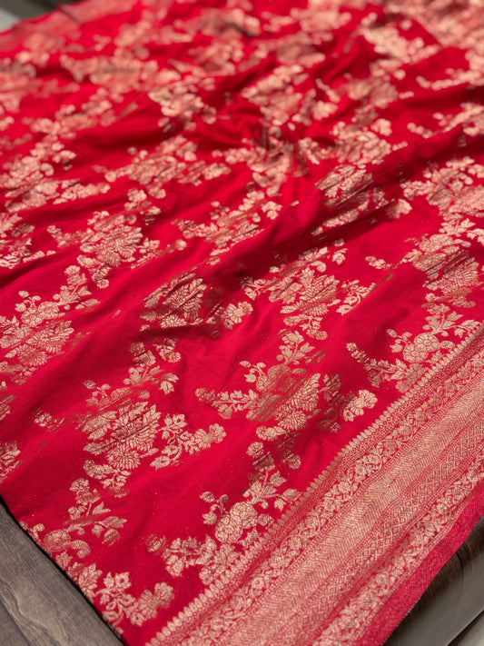 Chiffon georgette saree