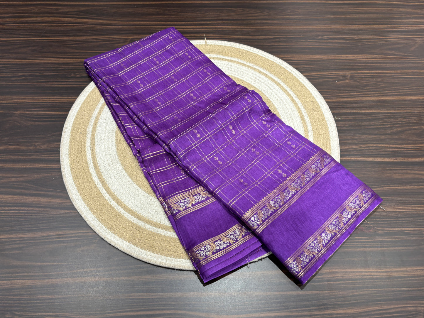 Semi Mysore crape