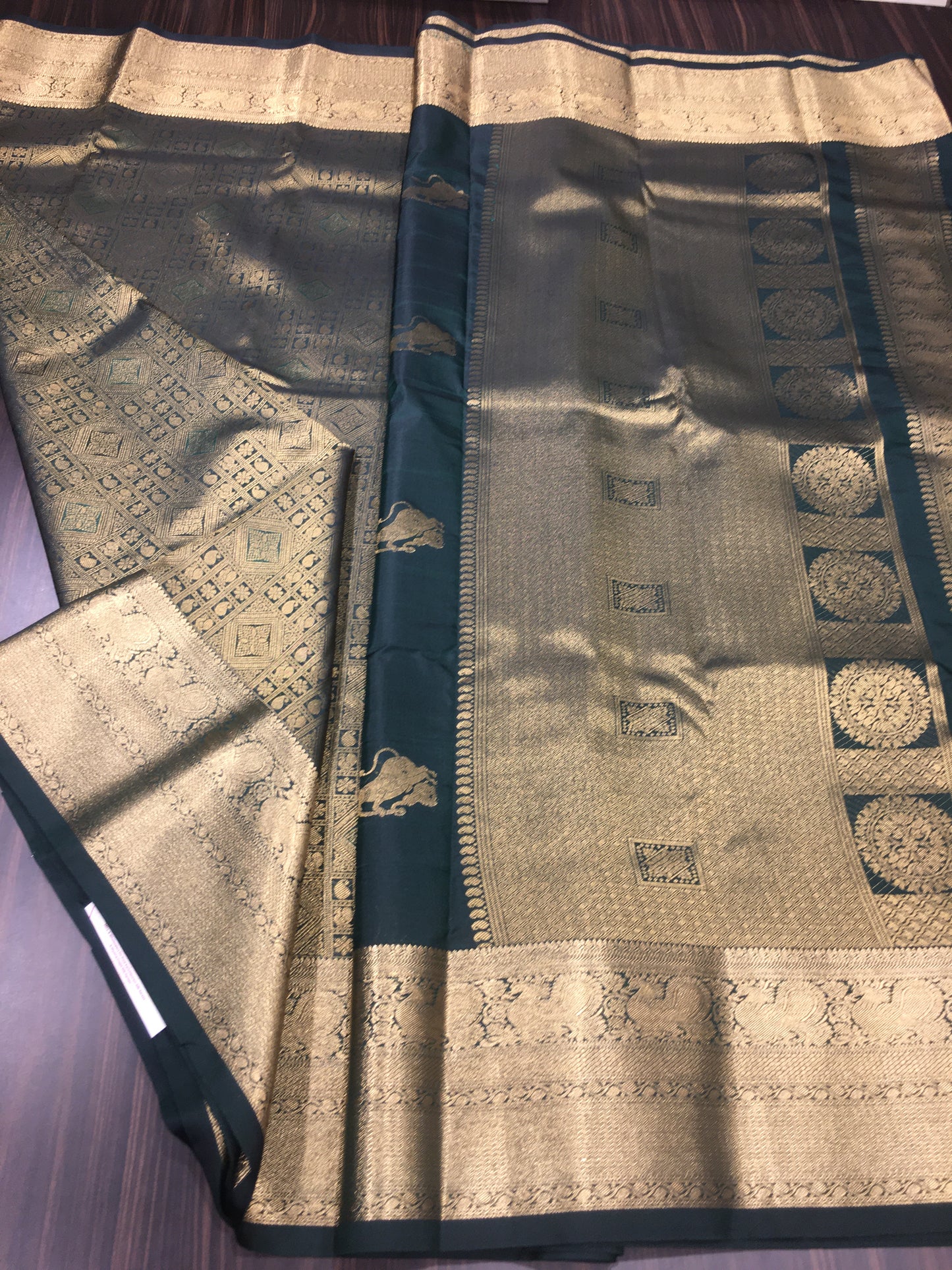 Semi Kanchipuram silk