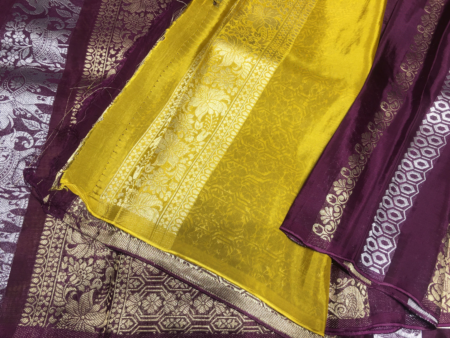 Satin Crape Saree