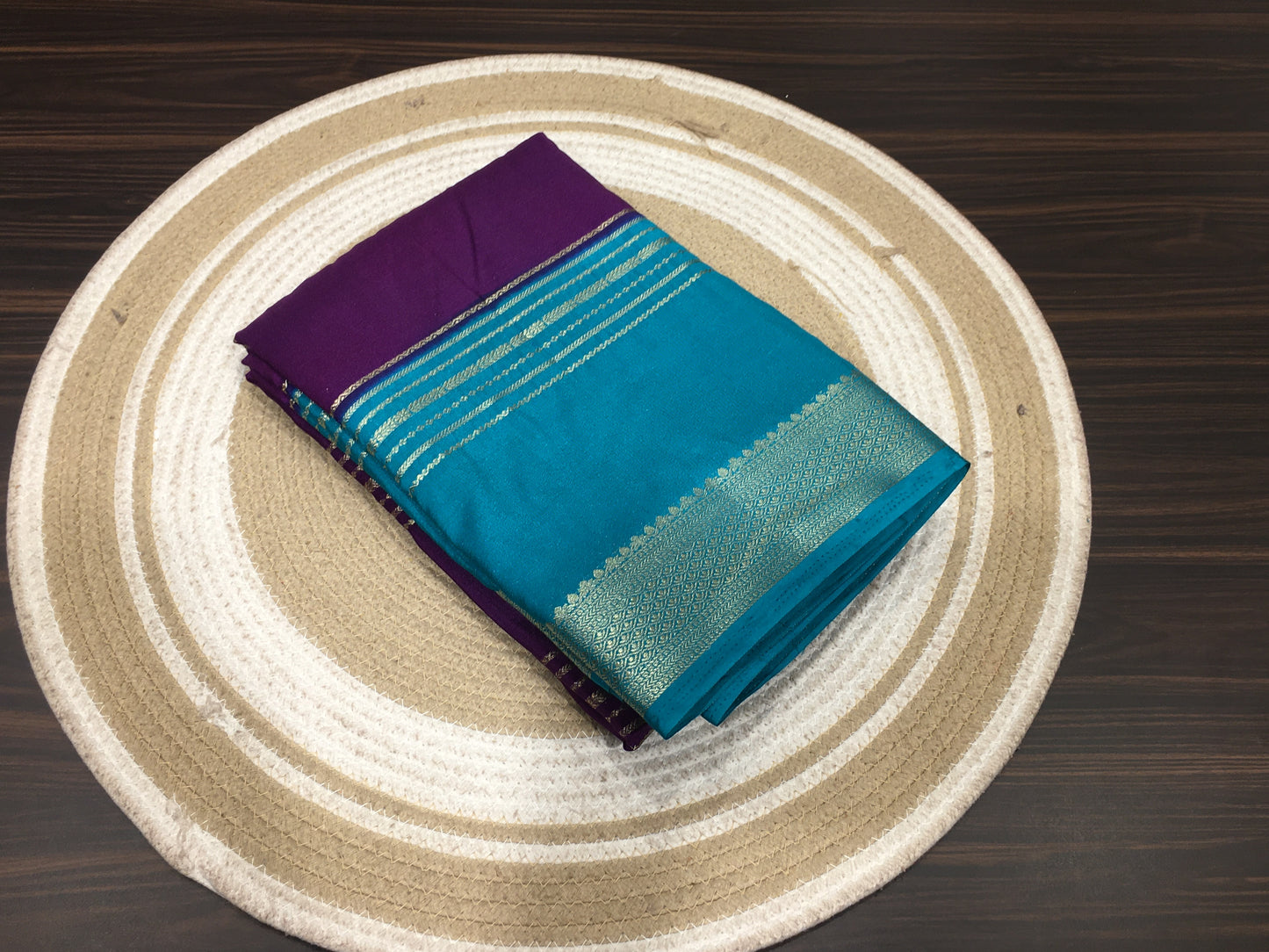 Mysore crape saree