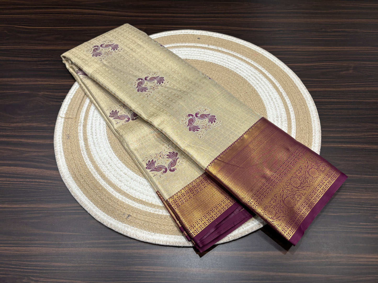 Semi Kanchipuram tissue