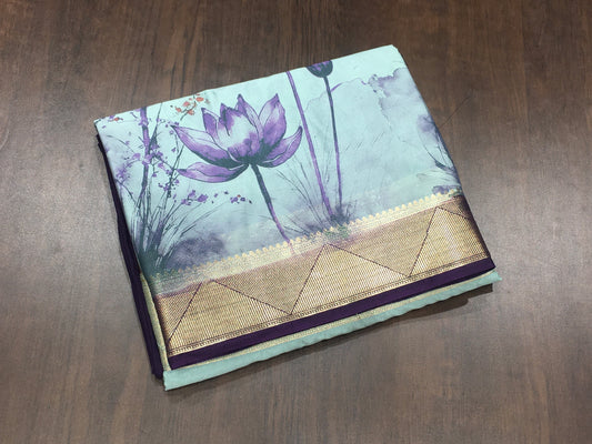 Semi Mysore Crape Silk