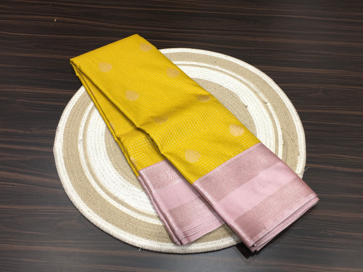 Semi Kanchipuram silk