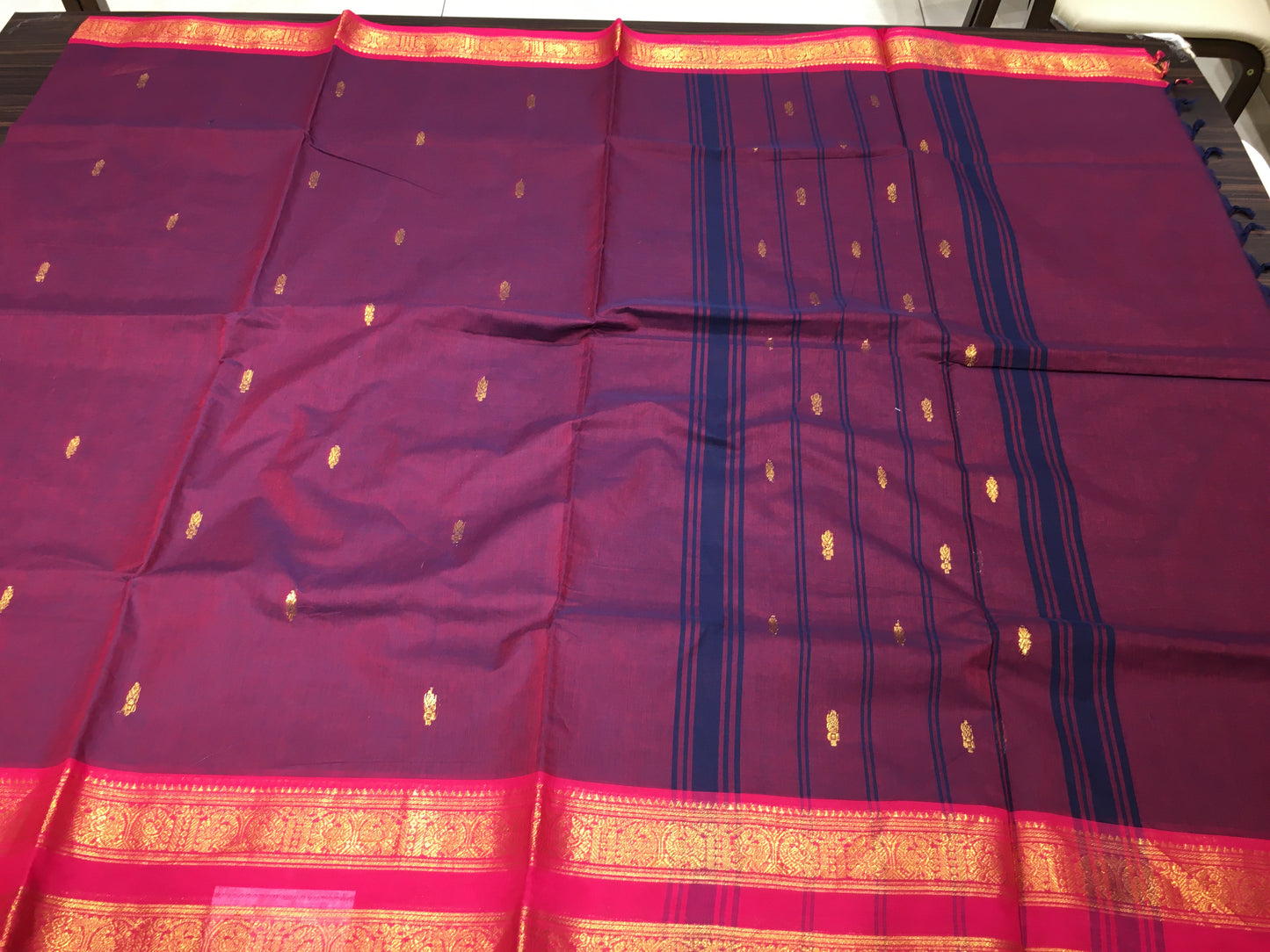 Fancy cotton saree
