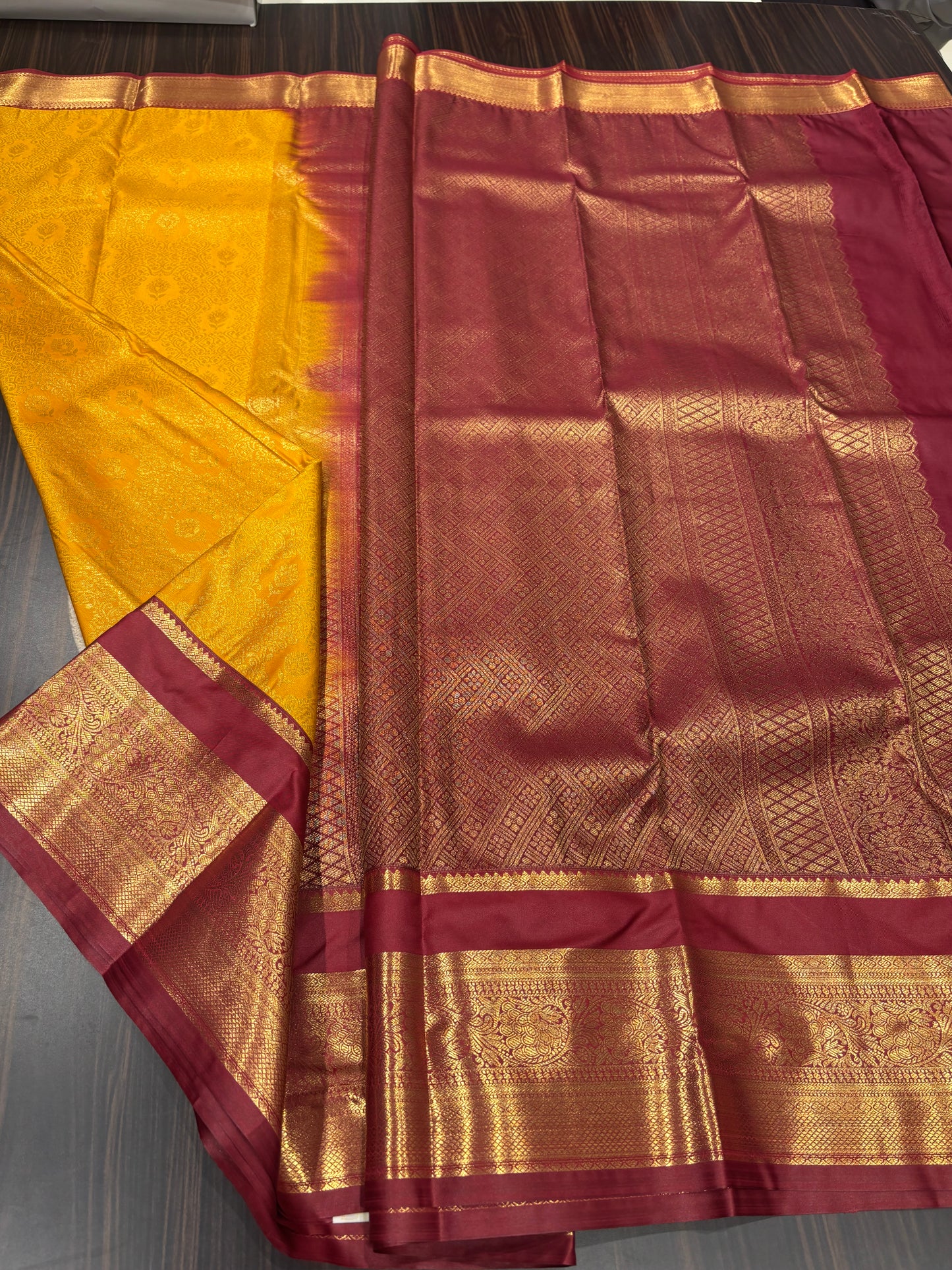 Semi Kanchipuram silk