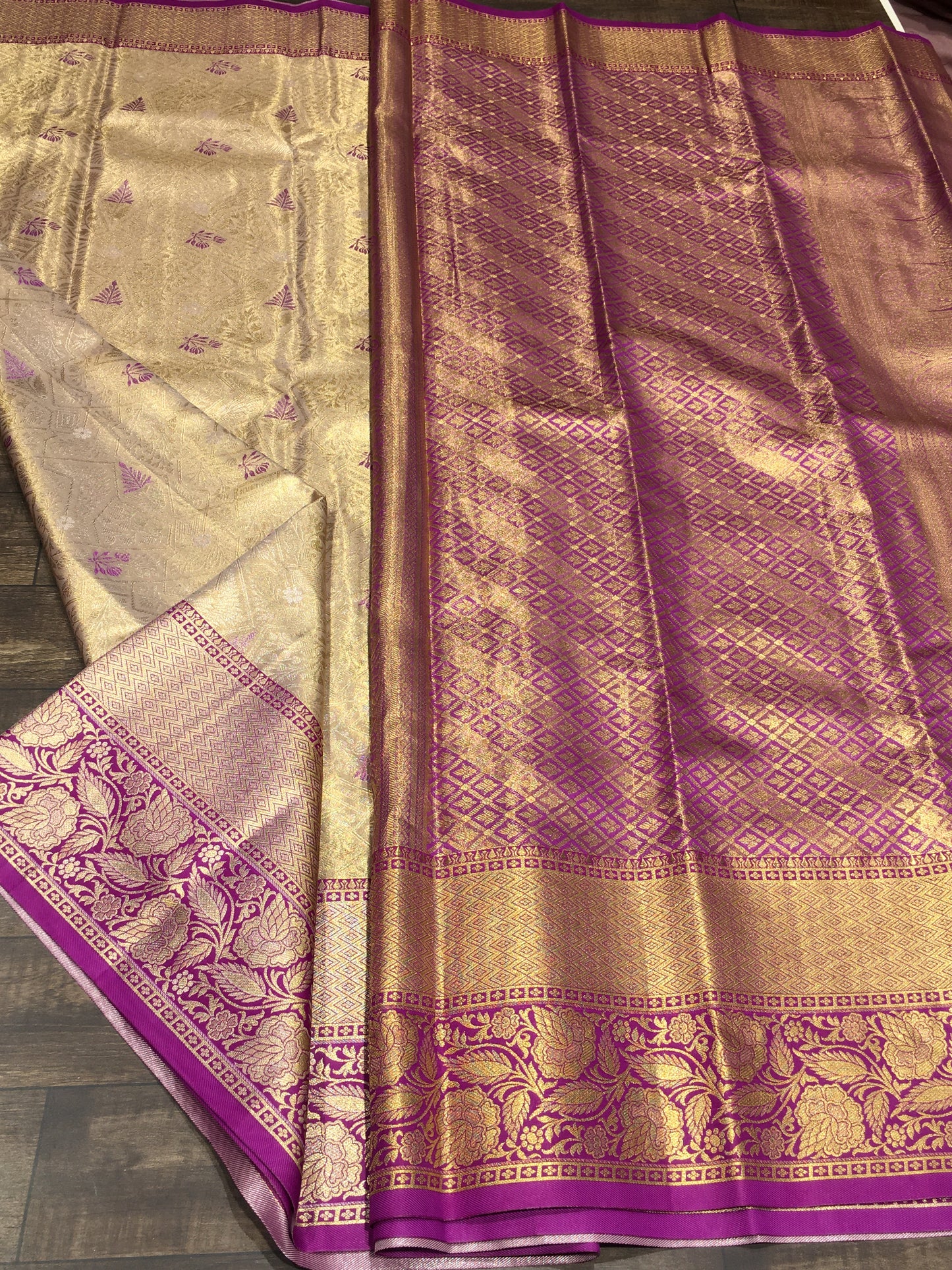 Semi Kanchipuram tissue