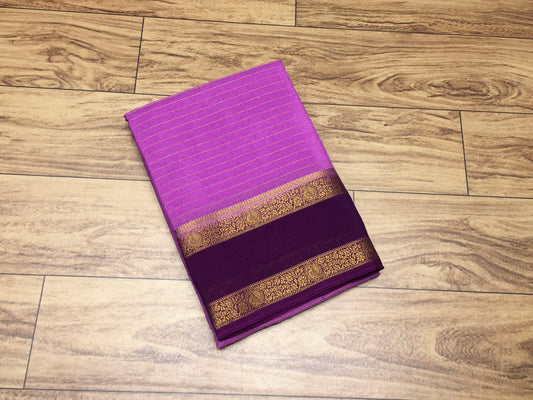 Semi Mysore Crape Silk