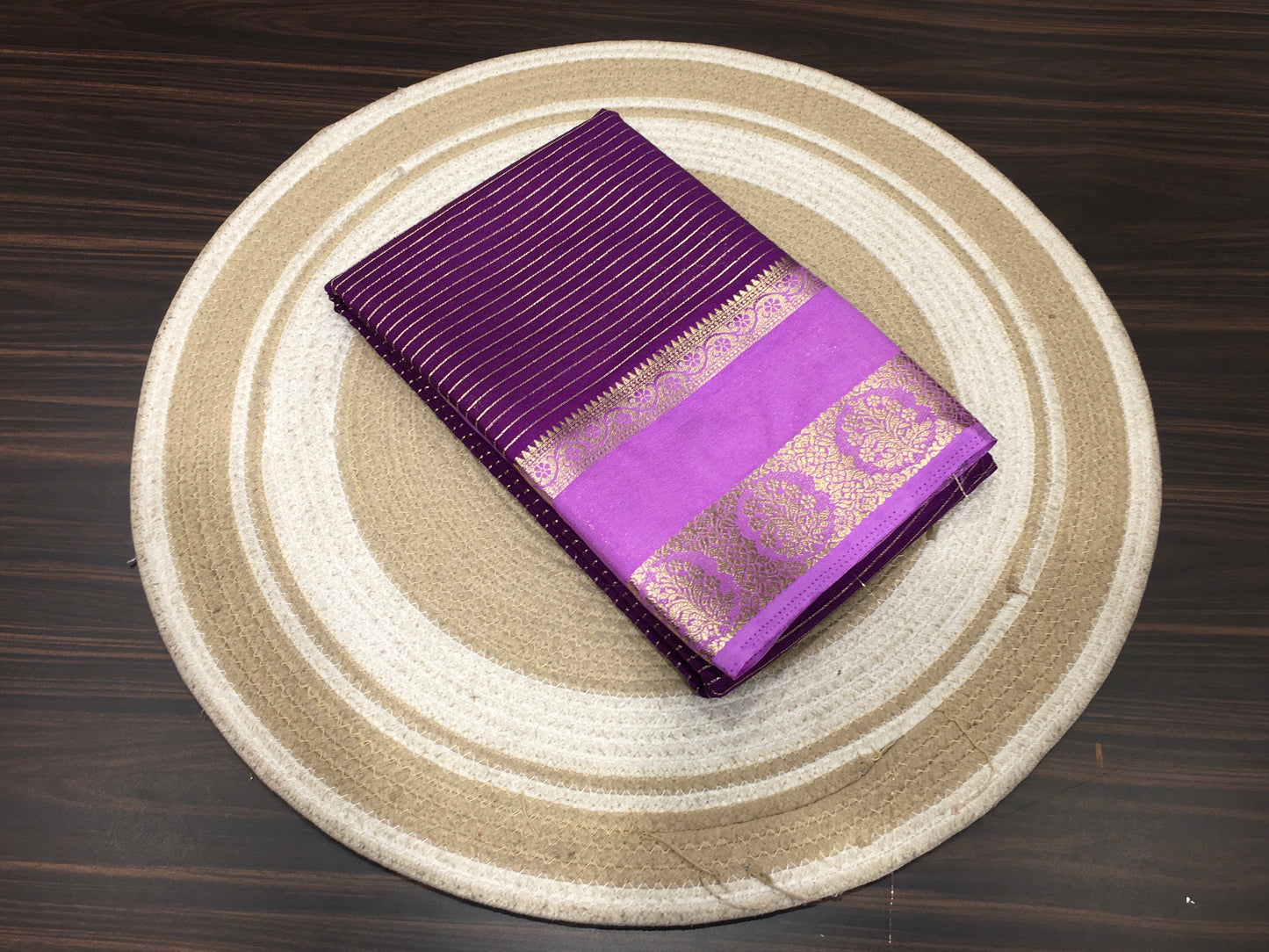 Semi Mysore crape