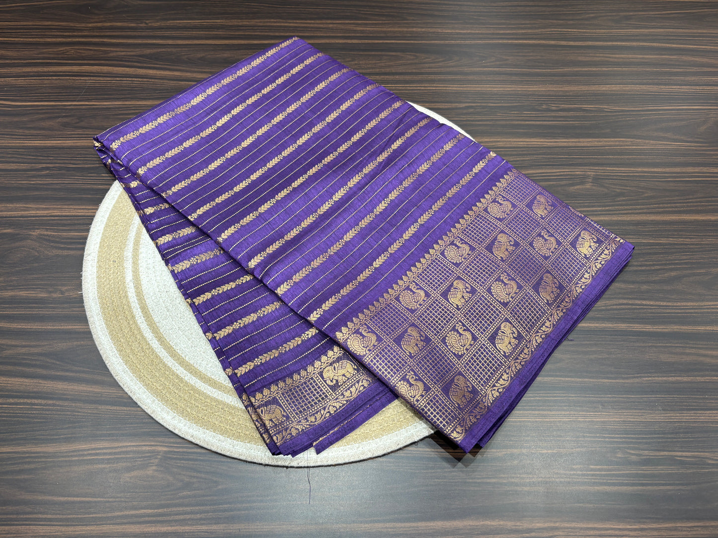 Mulberry silk saree