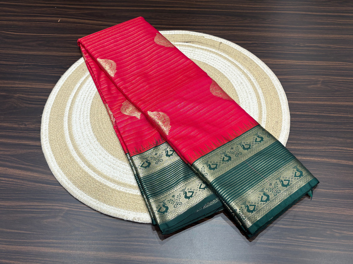 Semi Kanchipuram Silk