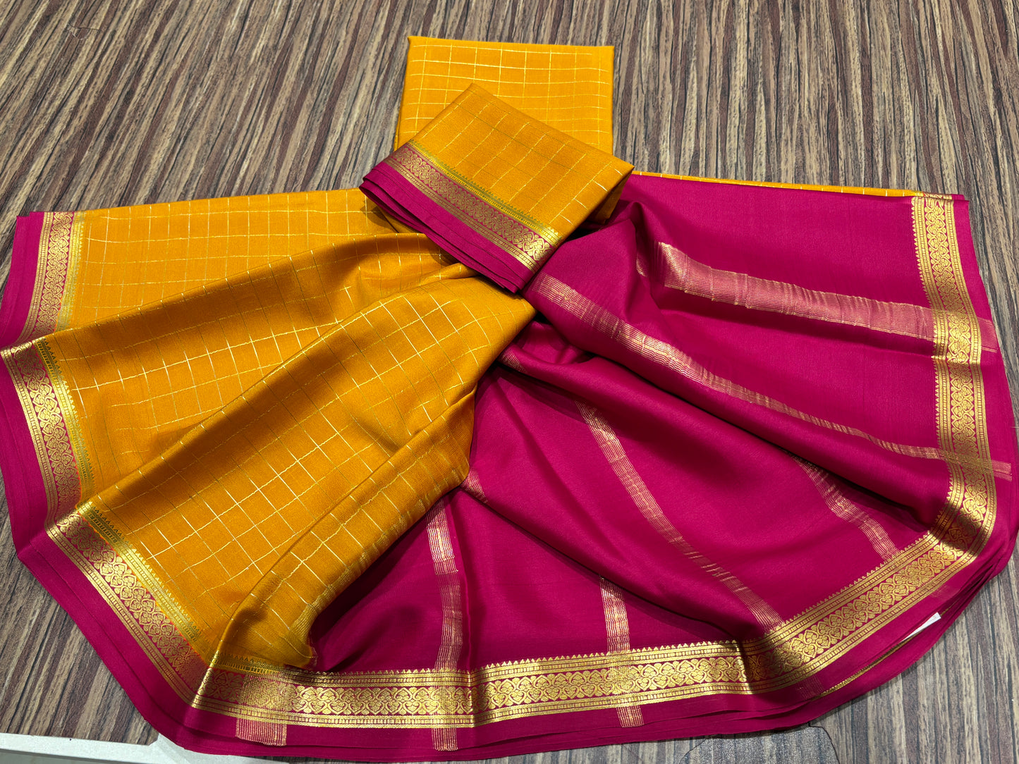Pure Mysore silk