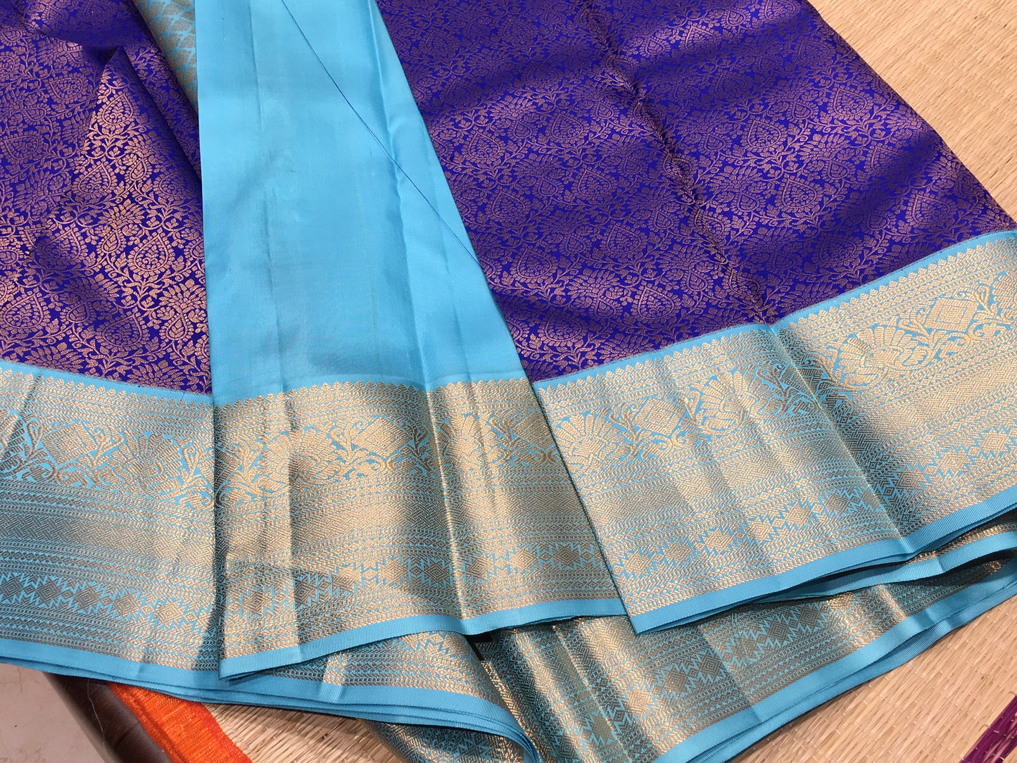 Pure Kanchipuram silk
