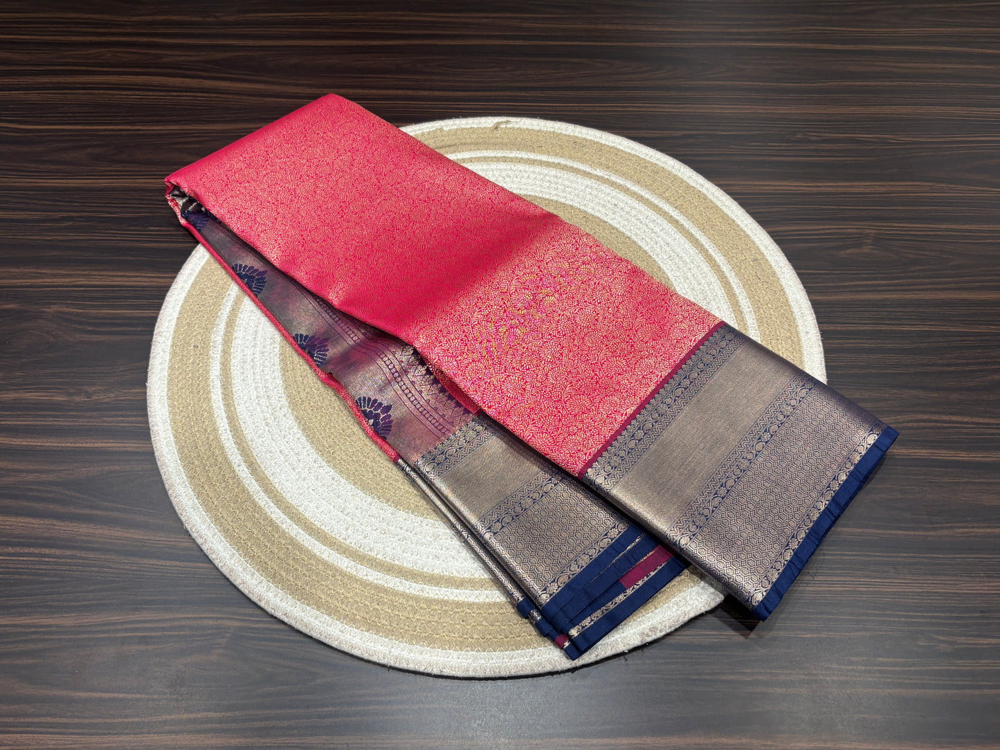 Semi Kanchipuram silk