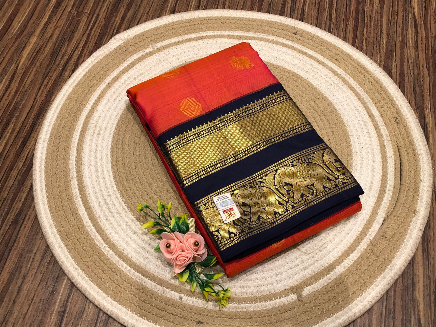 Pure Kanchipuram silk