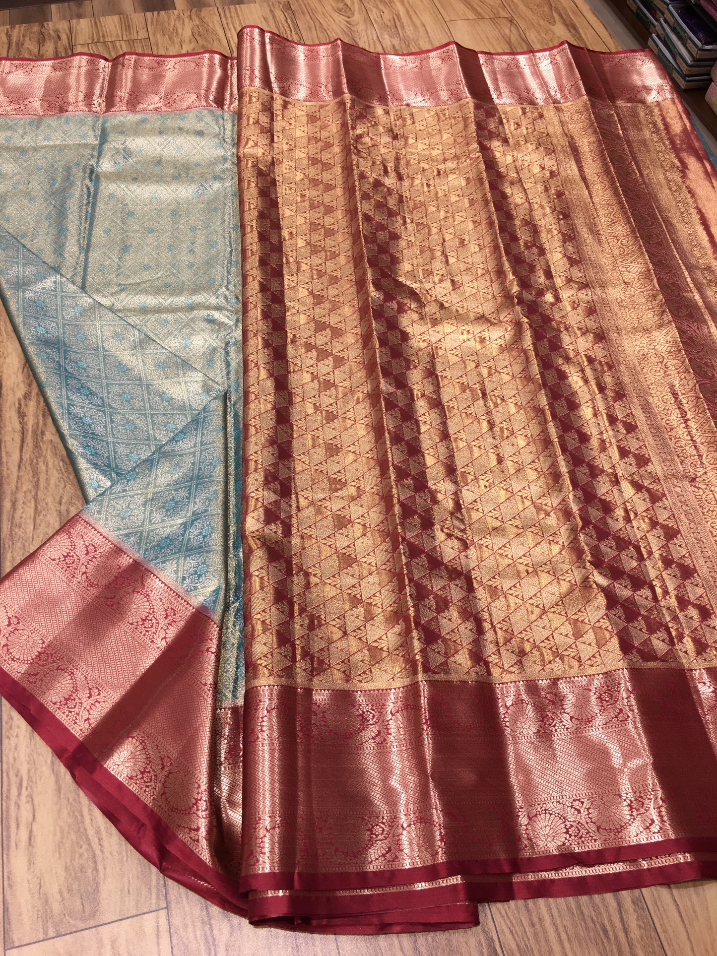 Semi Kanchipuram tissue