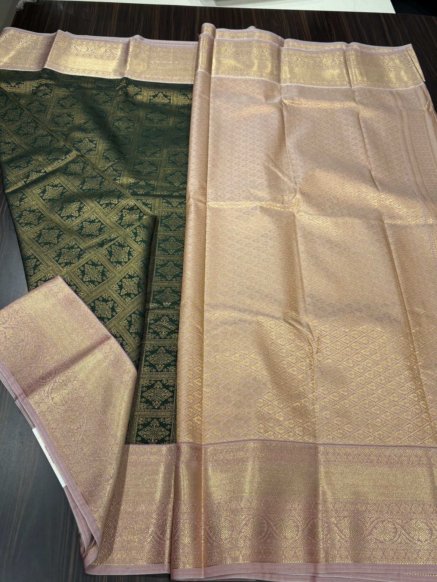Semi Kanchipuram silk