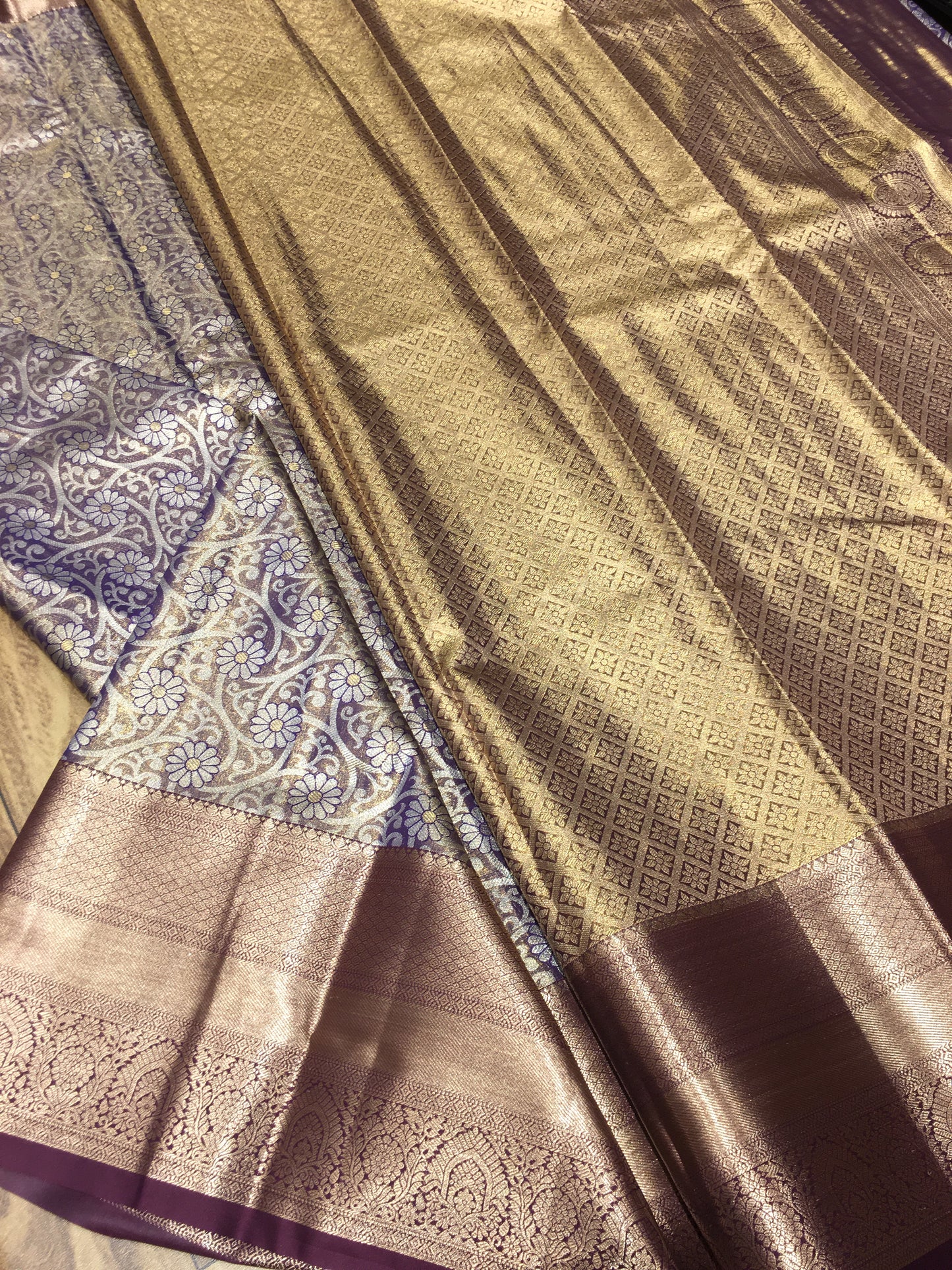Semi Kanchipuram tissue