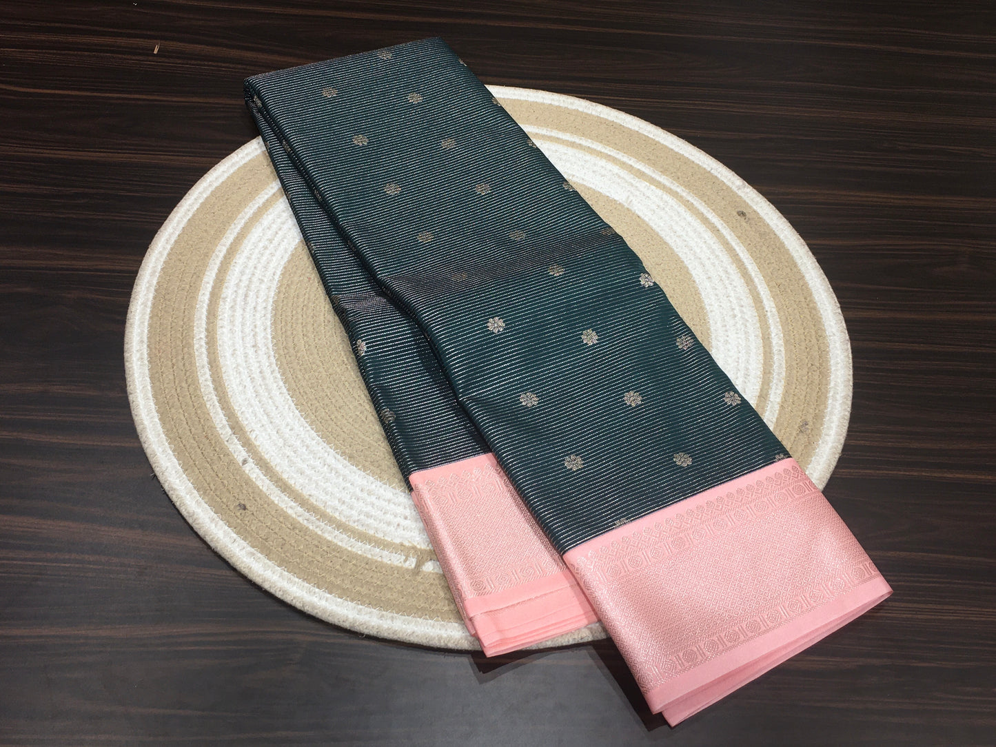 Semi Kanchipuram silk