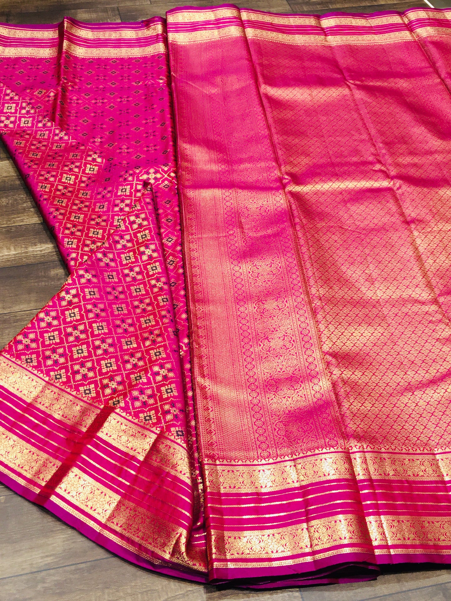 Semi Kanchipuram silk