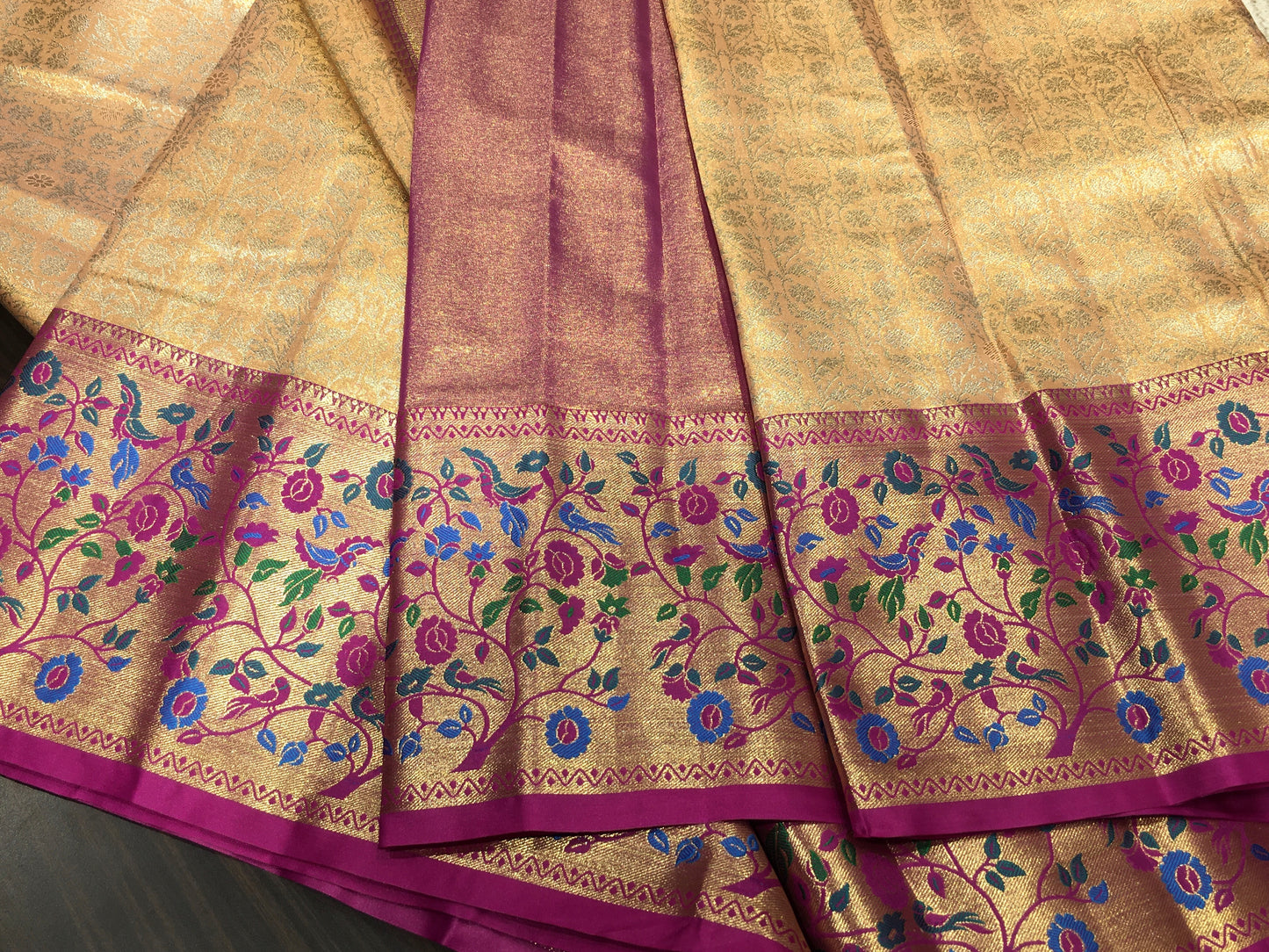 Semi Kanchipuram Tissue