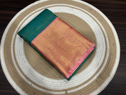Semi Kanchipuram silk