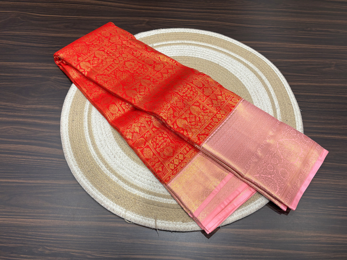 Semi Kanchipuram silk