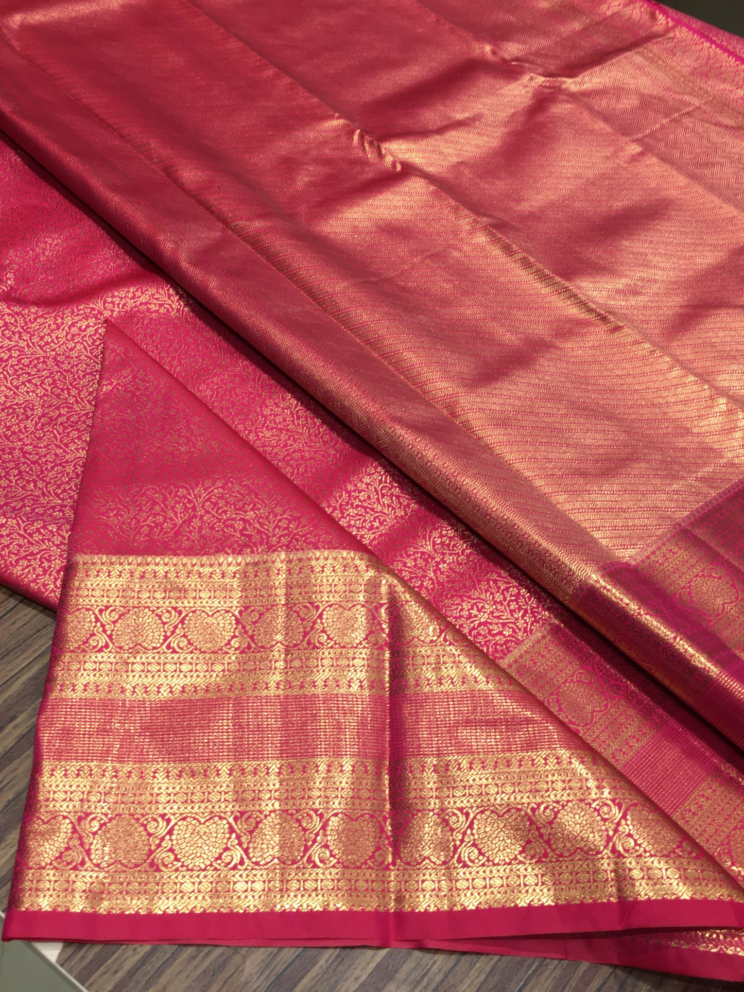 Semi Kanchipuram silk
