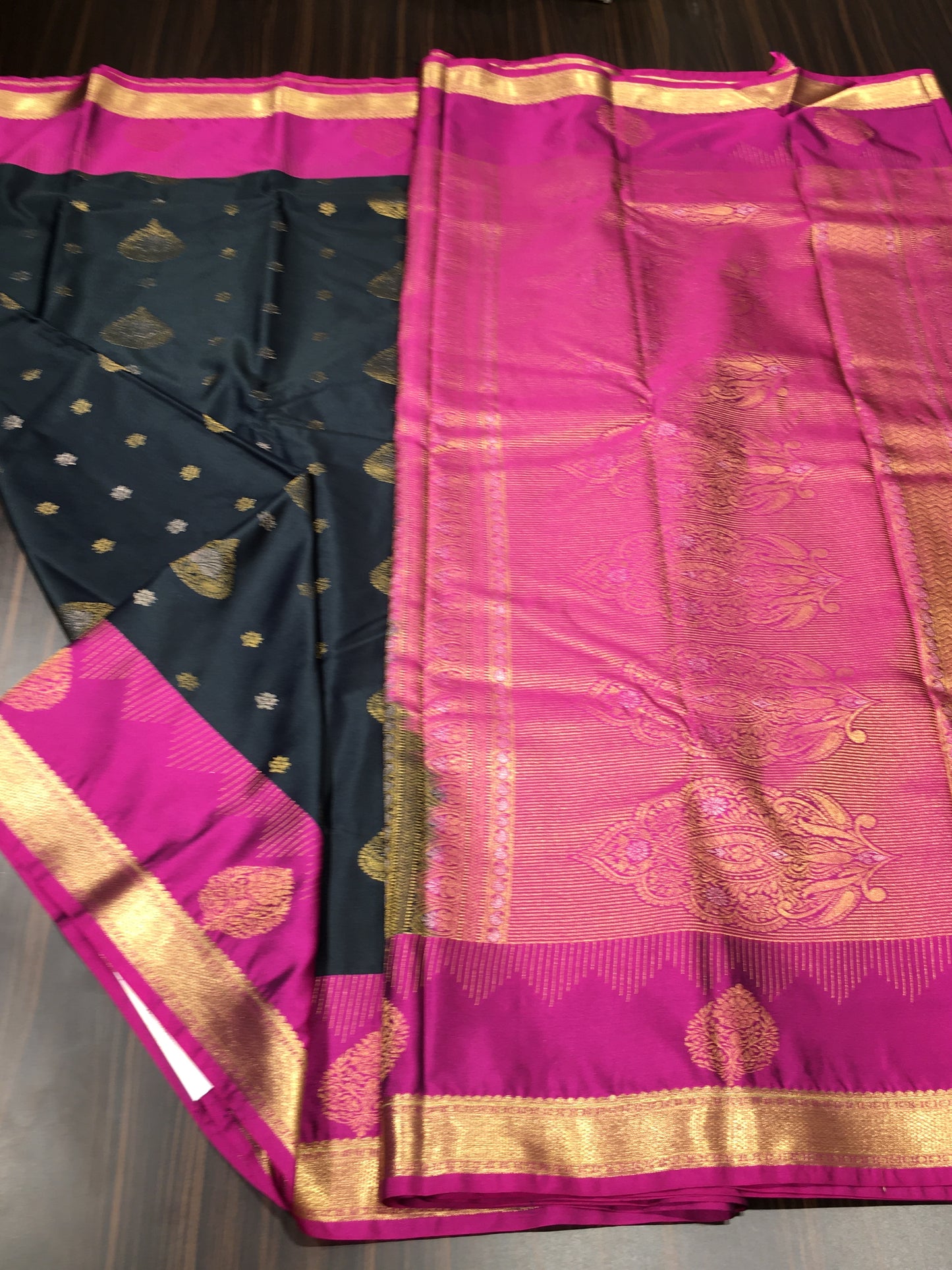Semi Kanchipuram silk