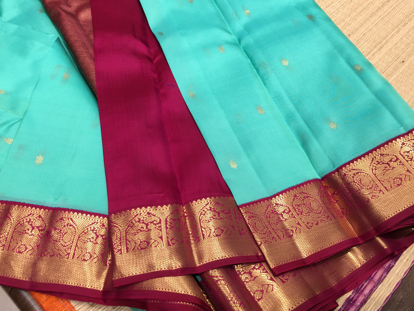 Pure Kanchipuram silk