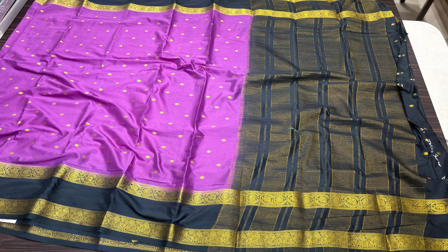 Semi Mysore crape