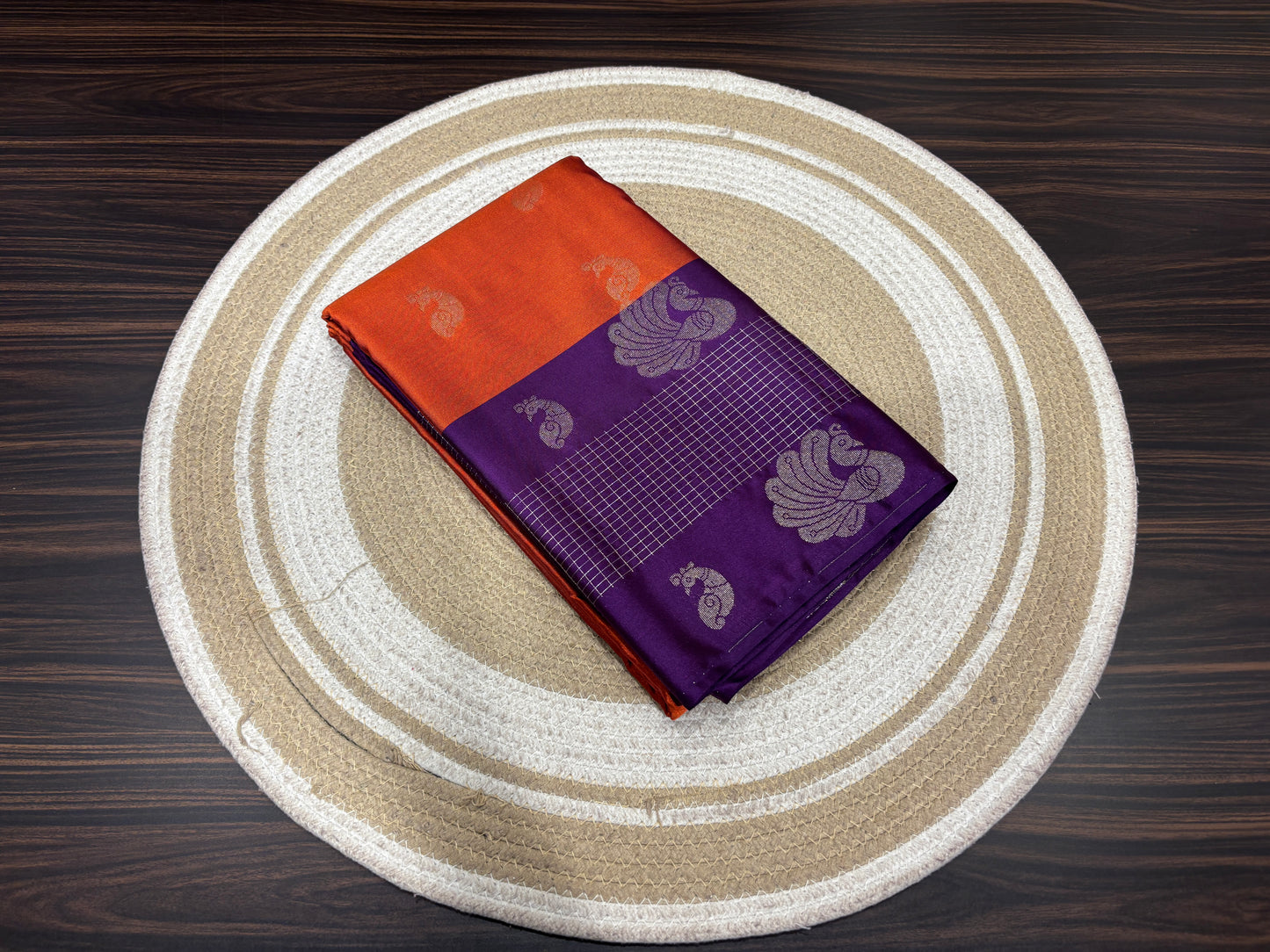 Semi Kanchipuram silk