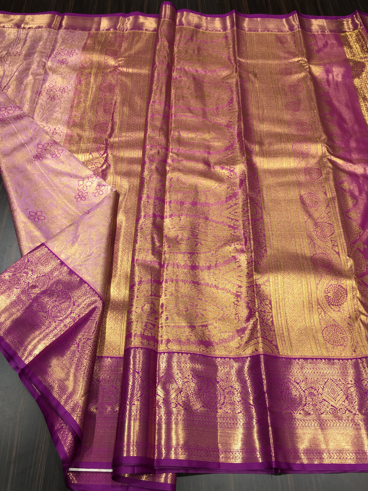 Semi Kanchipuram silk
