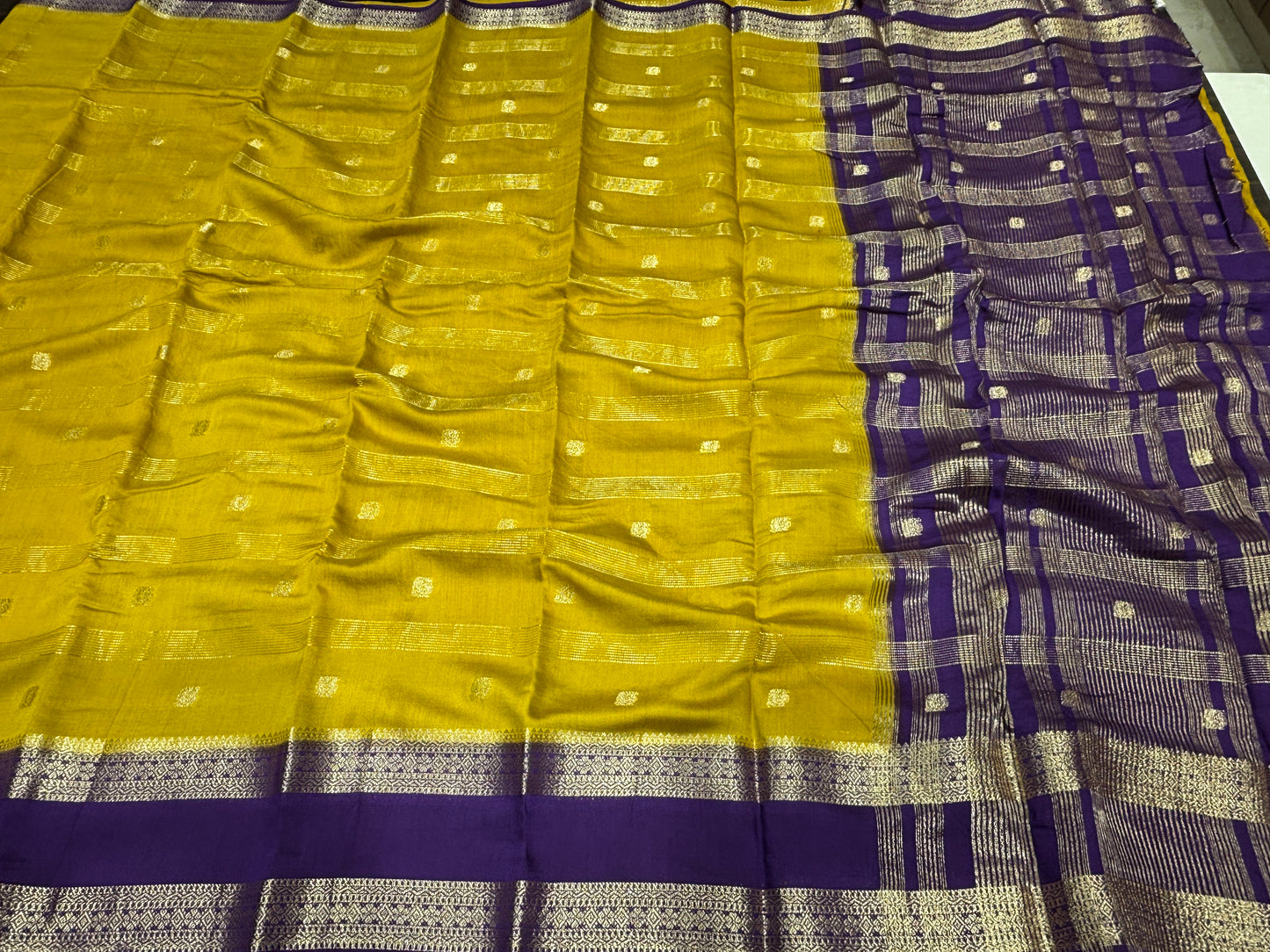 Semi Mysore crape