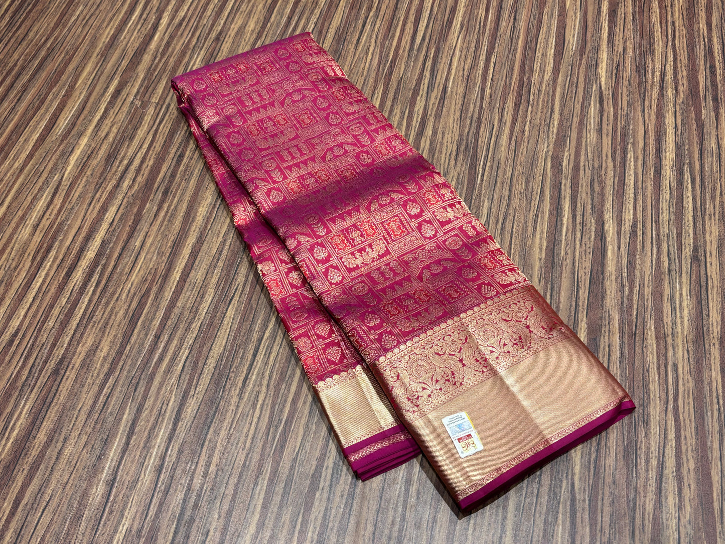 Pure Kanchipuram Broced Silk
