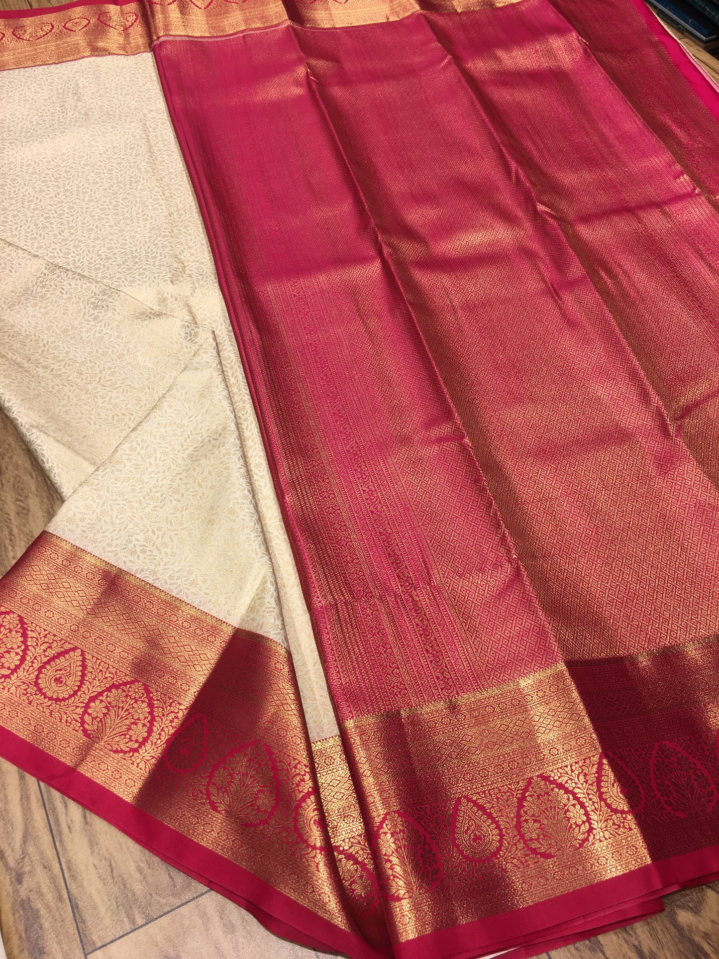 Semi Kanchipuram Brocade