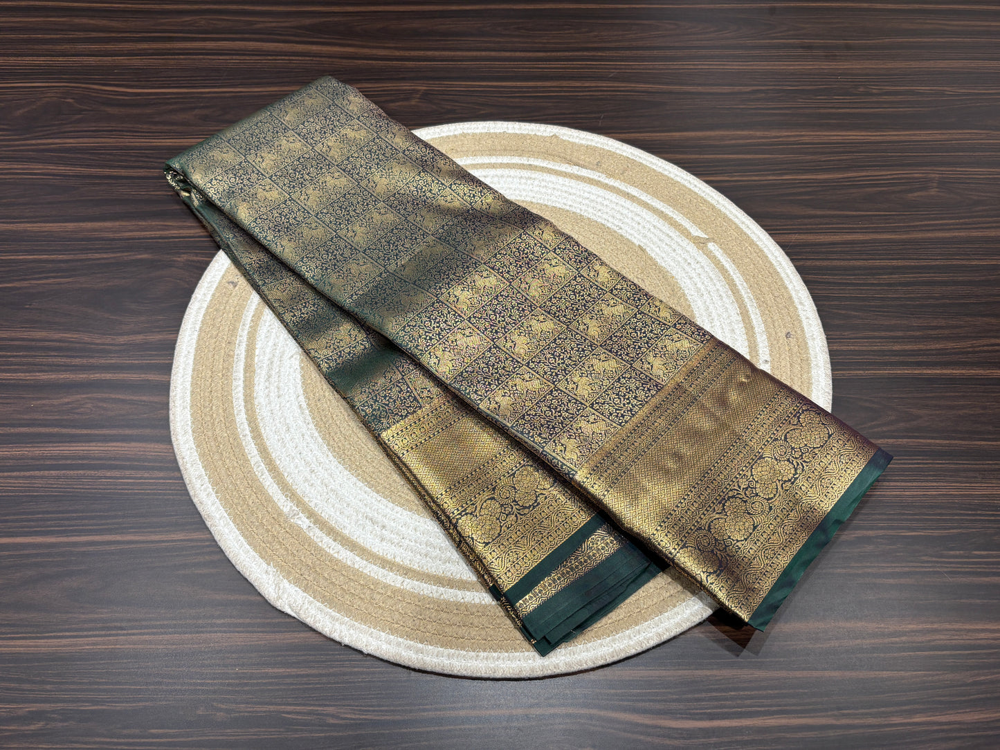 Semi Kanchipuram silk