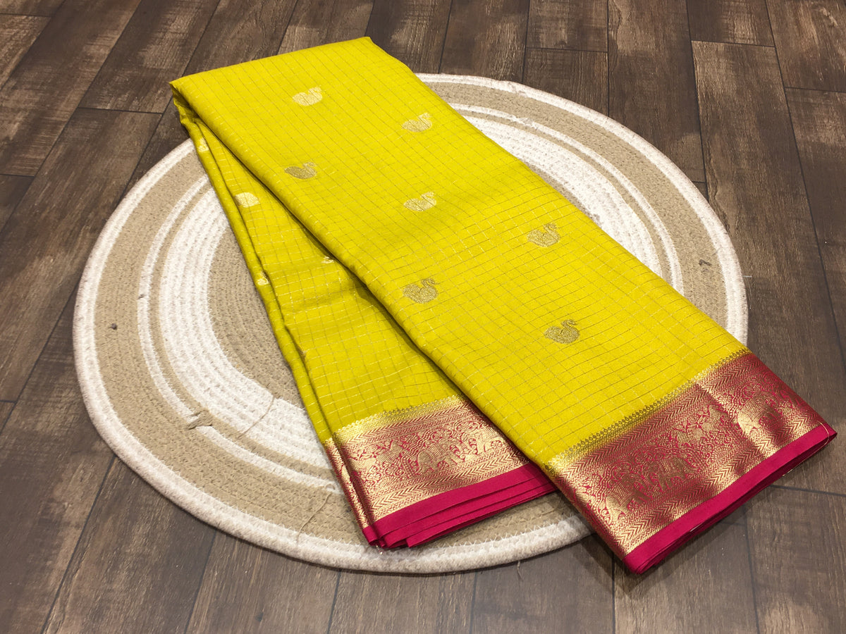 Semi Mysore Crape